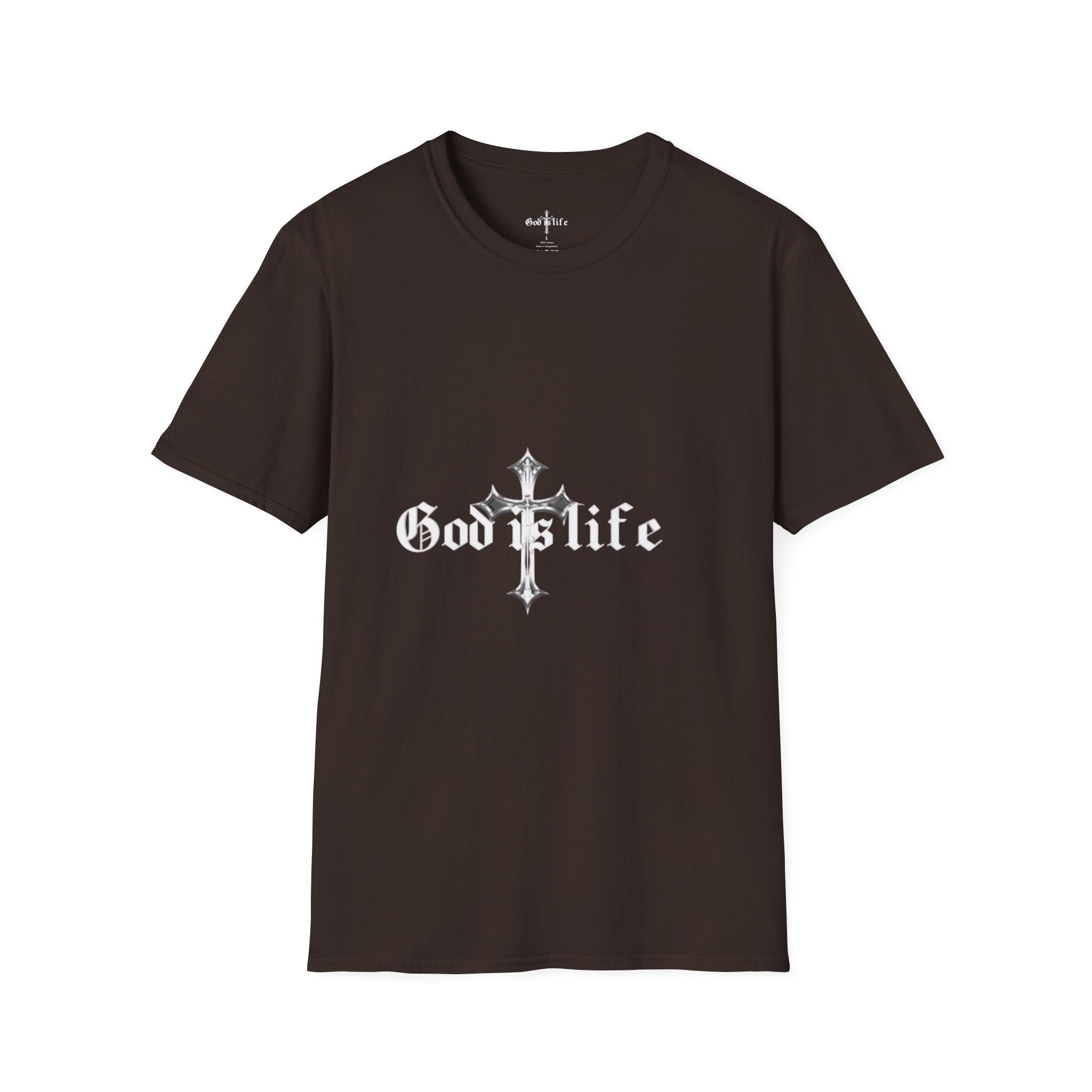 T-Shirt — Minimal Diamond Cross Graphic Tee