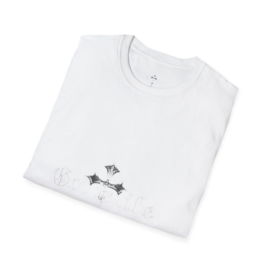 T-Shirt — Minimal Diamond Cross Graphic Tee