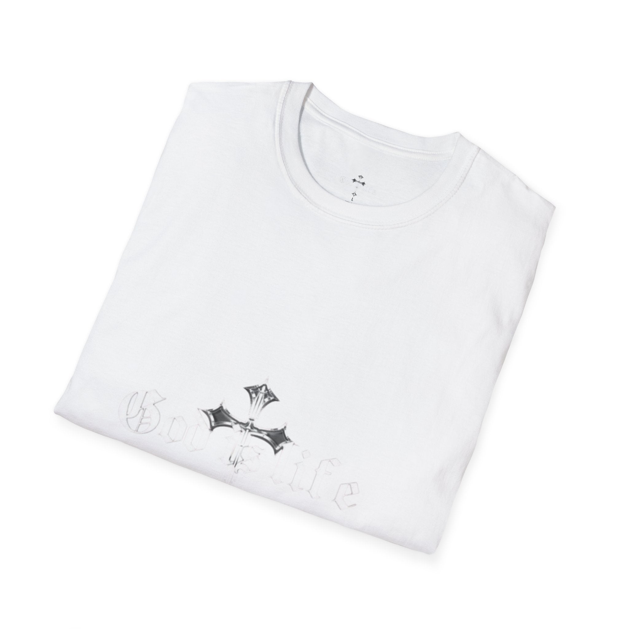 T-Shirt — Minimal Diamond Cross Graphic Tee