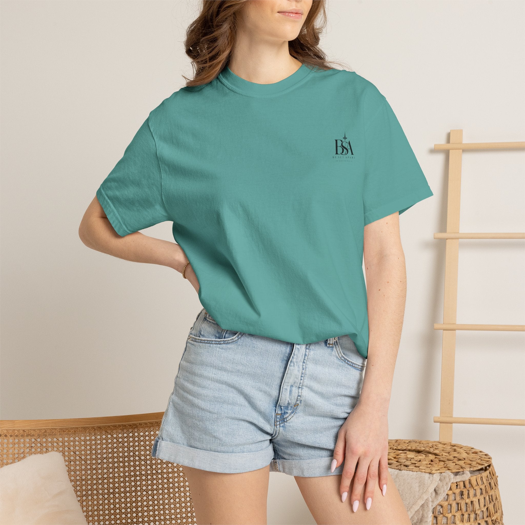 Transformation Cross T-Shirt — Christian Faith Scripture Tee (Romans 12:2)