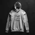 Faith Over Fear Hooded Long Sleeve Tee — "Believer" Back Graphic