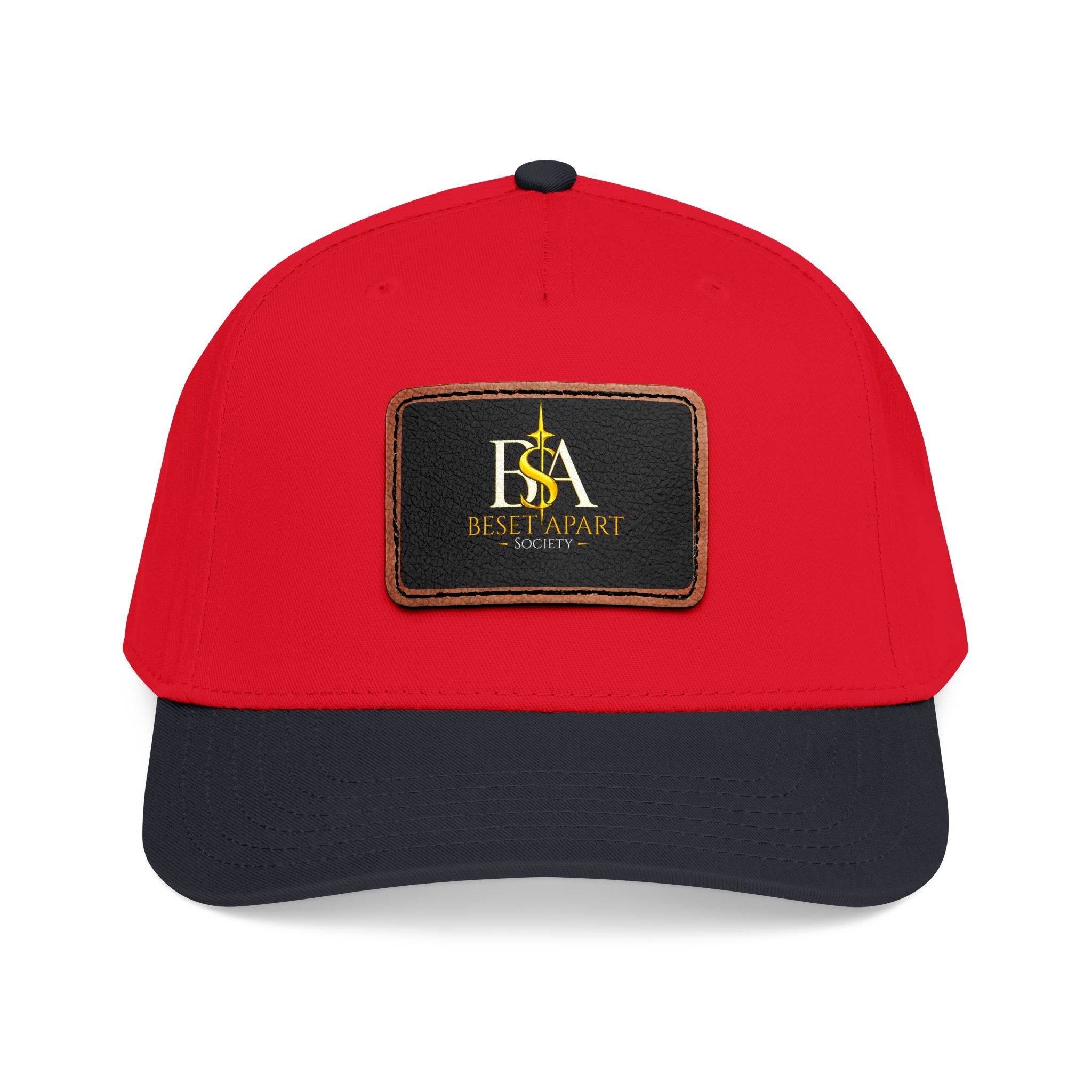BSA leather Patch Cap