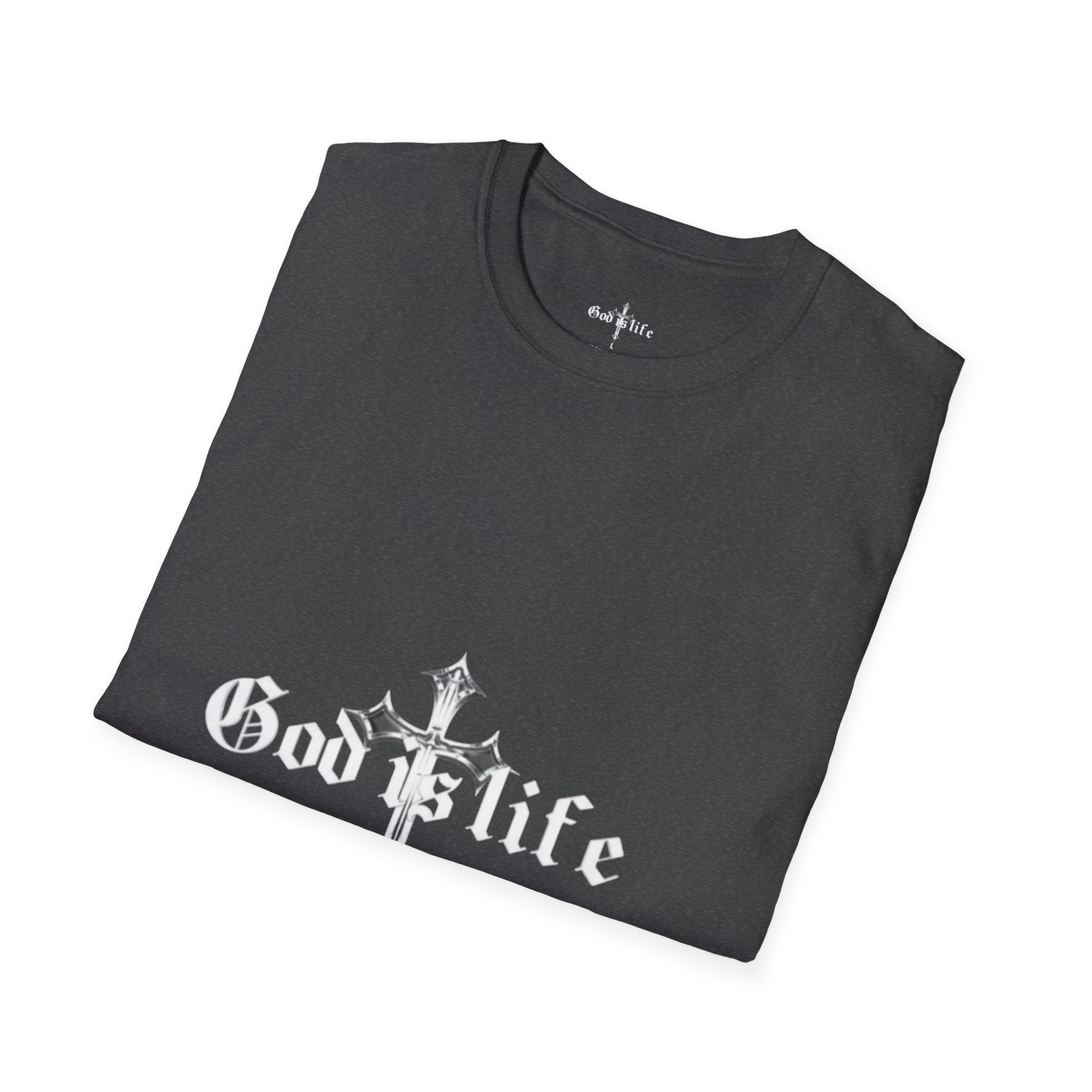 T-Shirt — Minimal Diamond Cross Graphic Tee