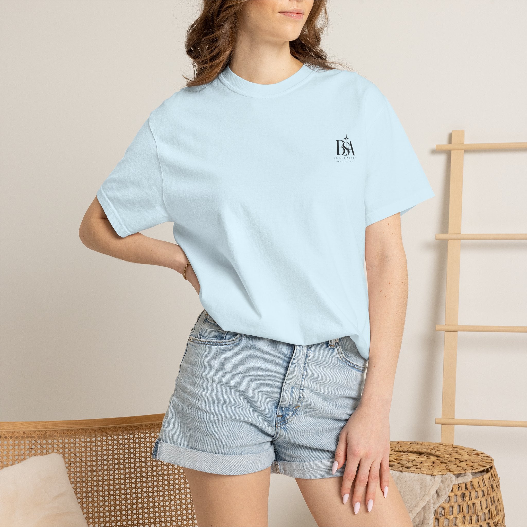 Transformation Cross T-Shirt — Christian Faith Scripture Tee (Romans 12:2)