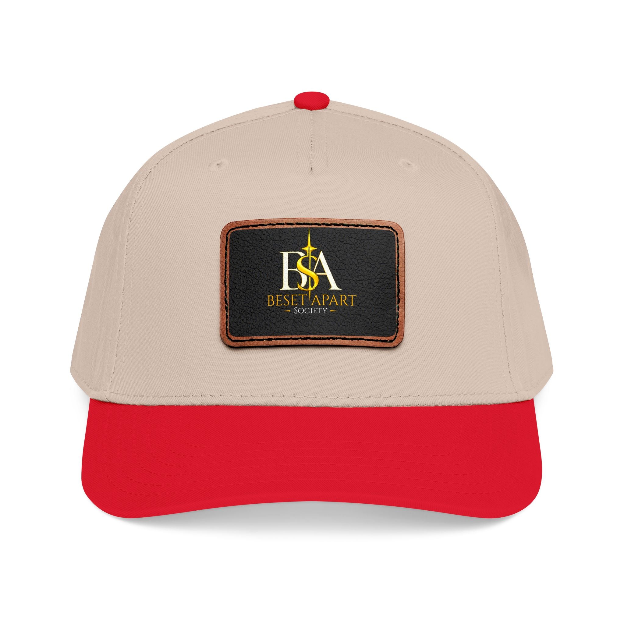 BSA leather Patch Cap