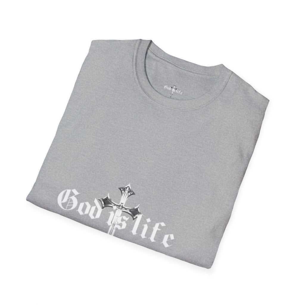 T-Shirt — Minimal Diamond Cross Graphic Tee