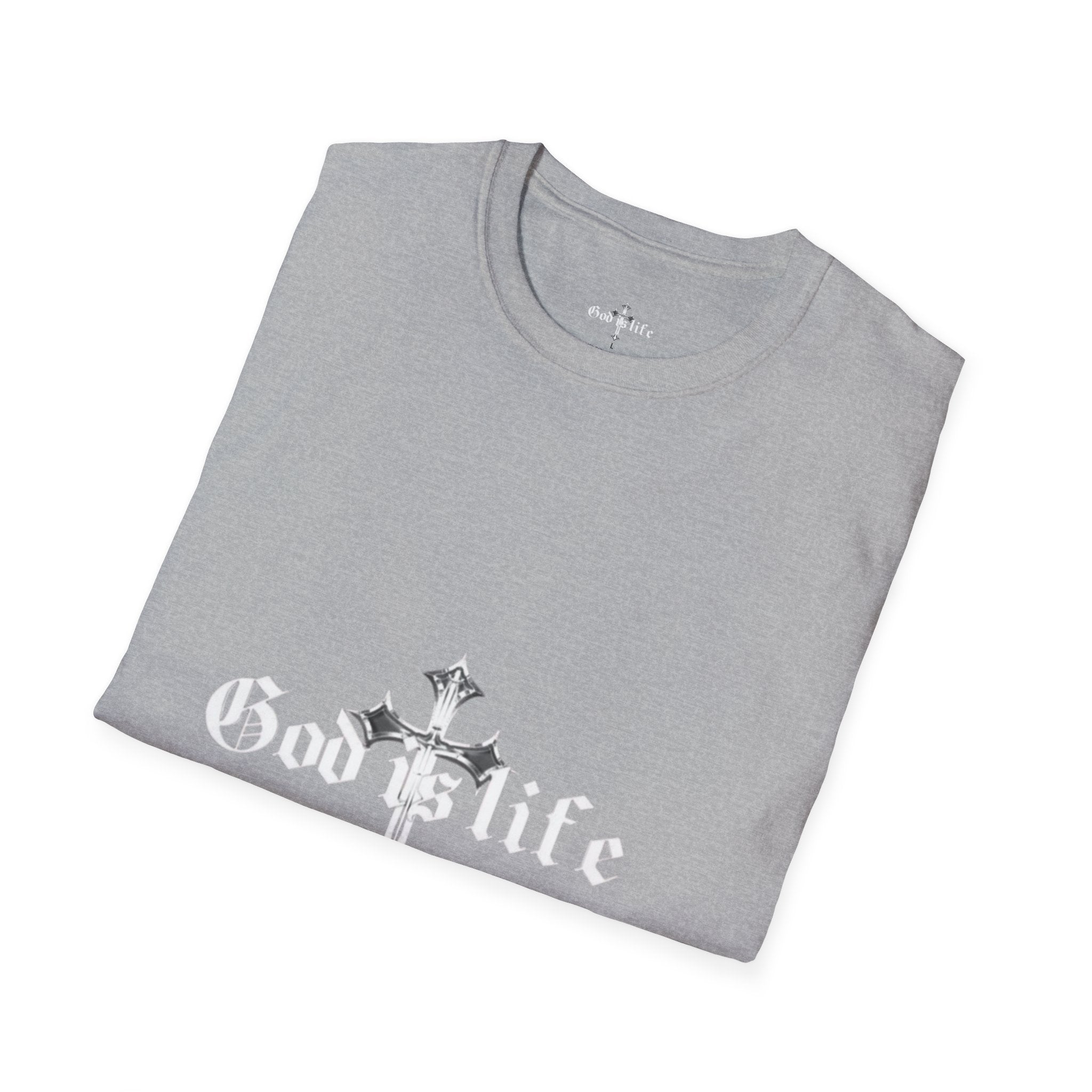 T-Shirt — Minimal Diamond Cross Graphic Tee