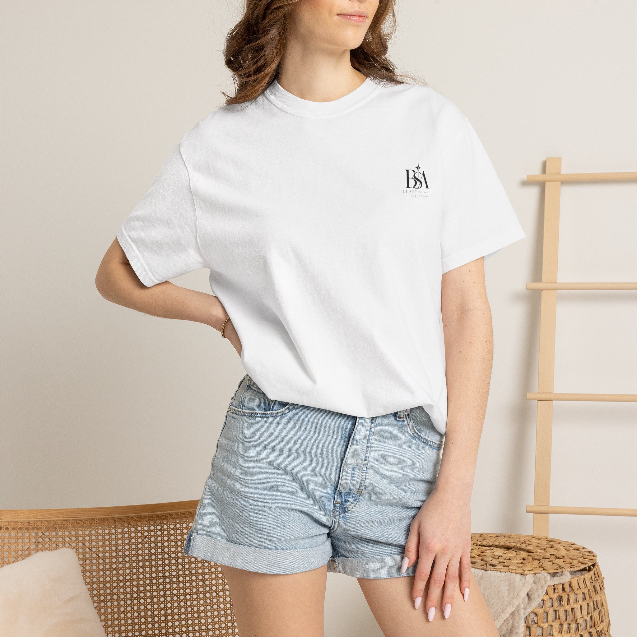 Transformation Cross T-Shirt — Christian Faith Scripture Tee (Romans 12:2)