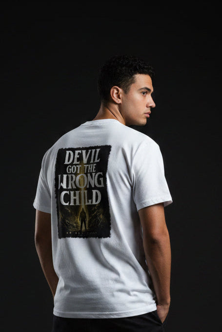 Devil got the wrong child (lightening) white
