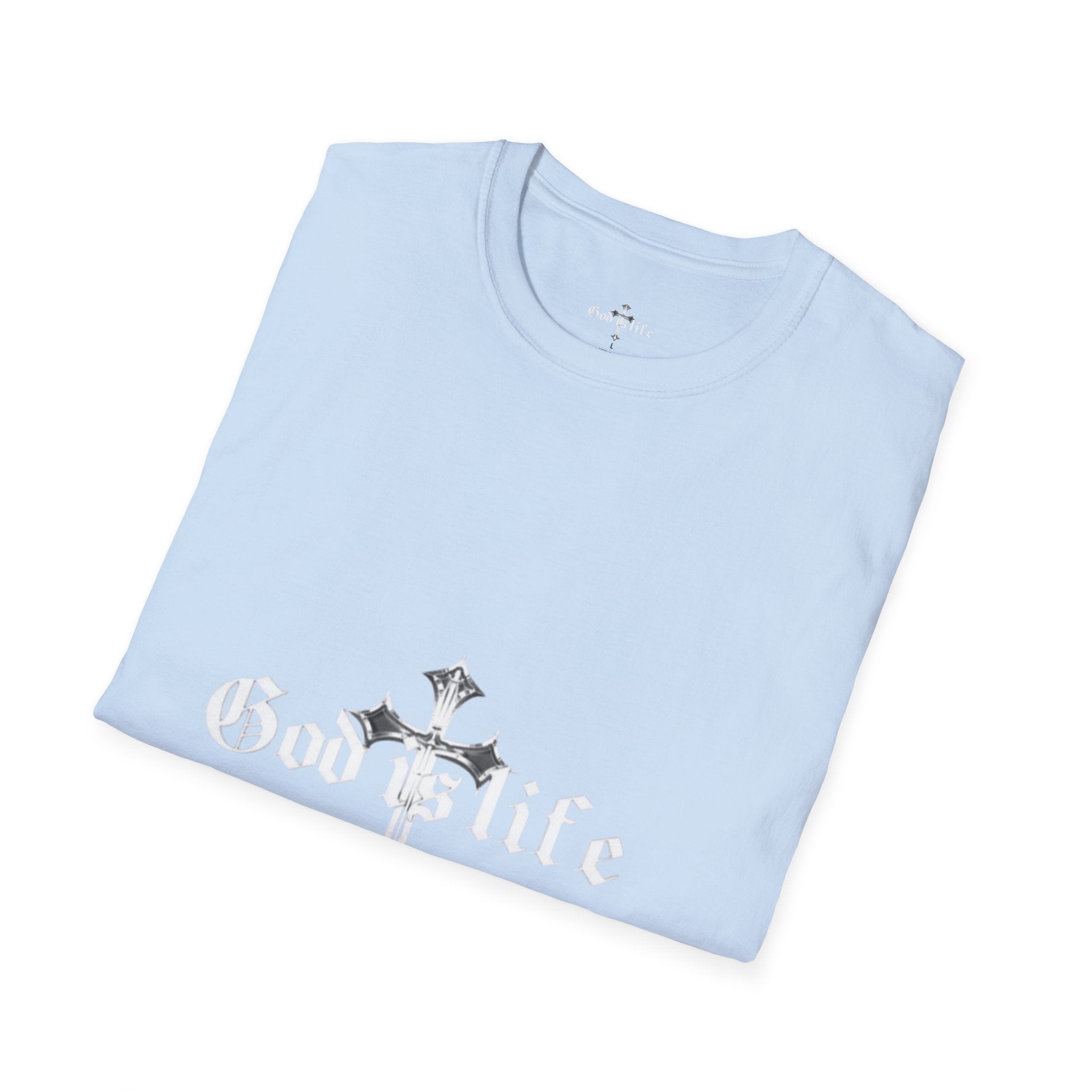 T-Shirt — Minimal Diamond Cross Graphic Tee