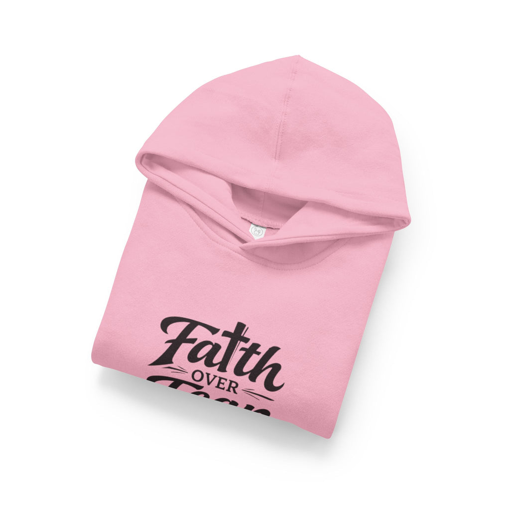 Faith Over Fear Toddler Hoodie