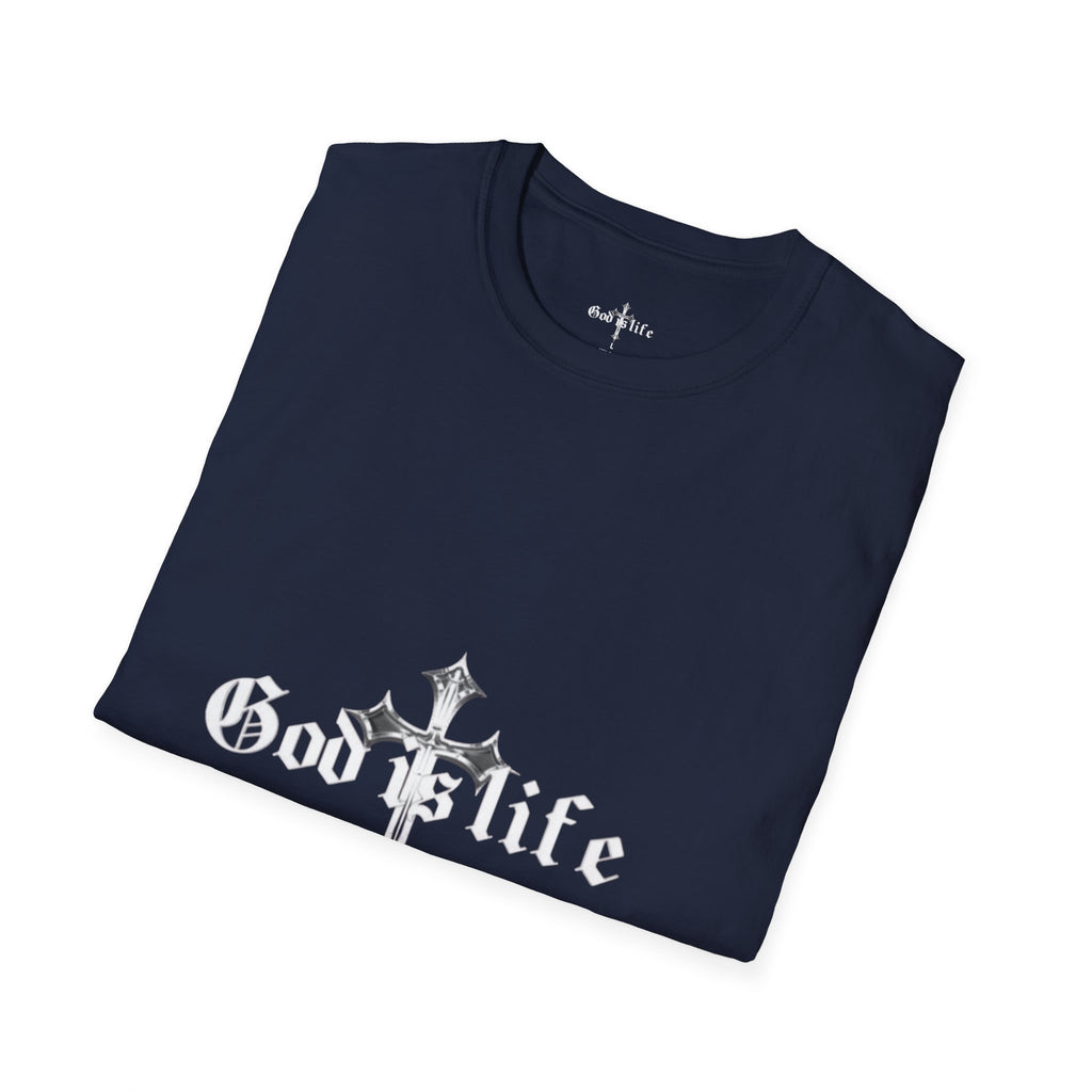 T-Shirt — Minimal Diamond Cross Graphic Tee
