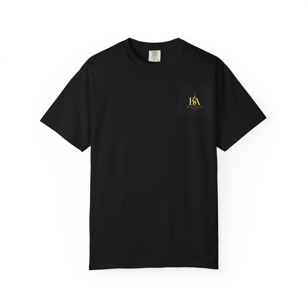 Transformation Cross T-Shirt — Christian Faith Scripture Tee (Romans 12:2)