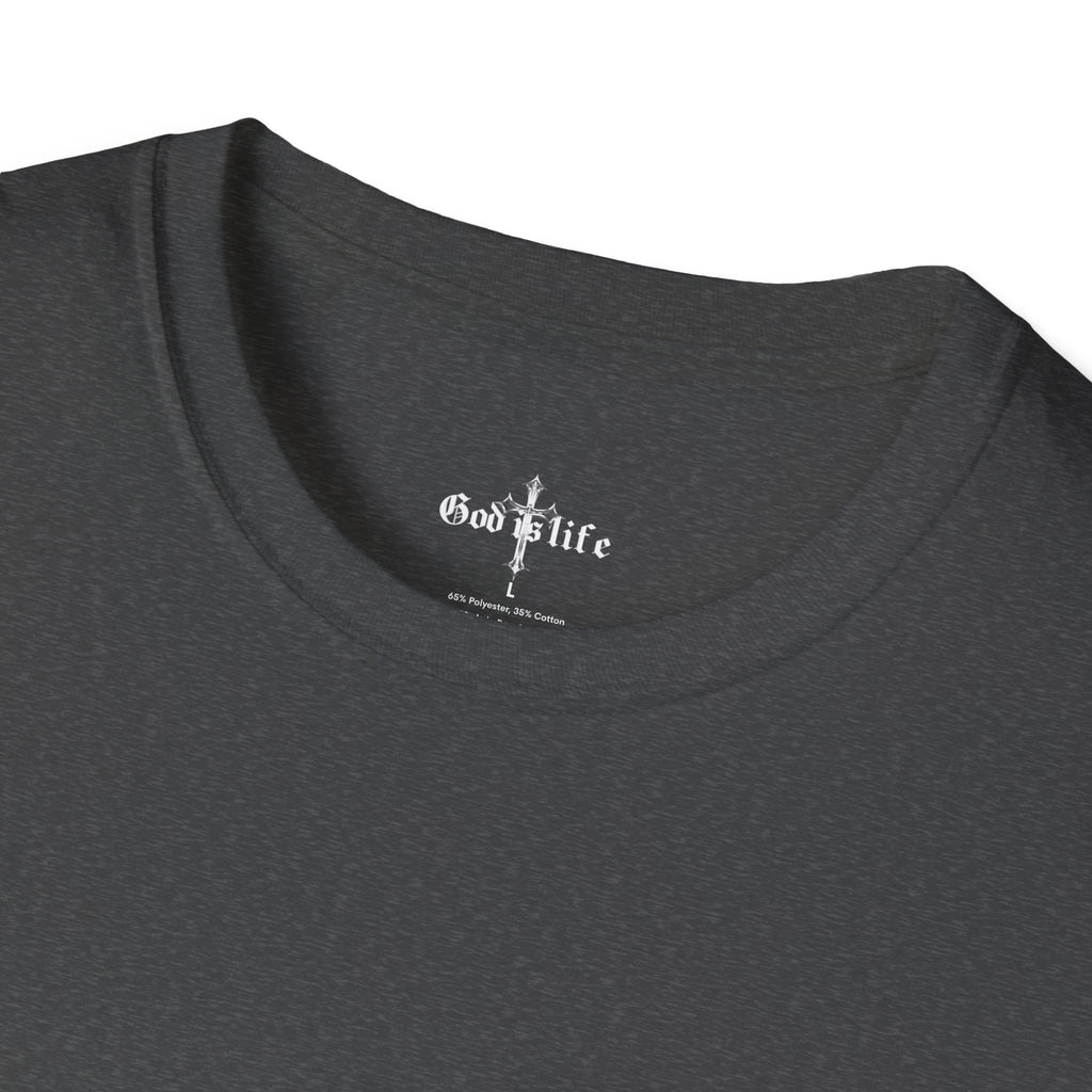 T-Shirt — Minimal Diamond Cross Graphic Tee