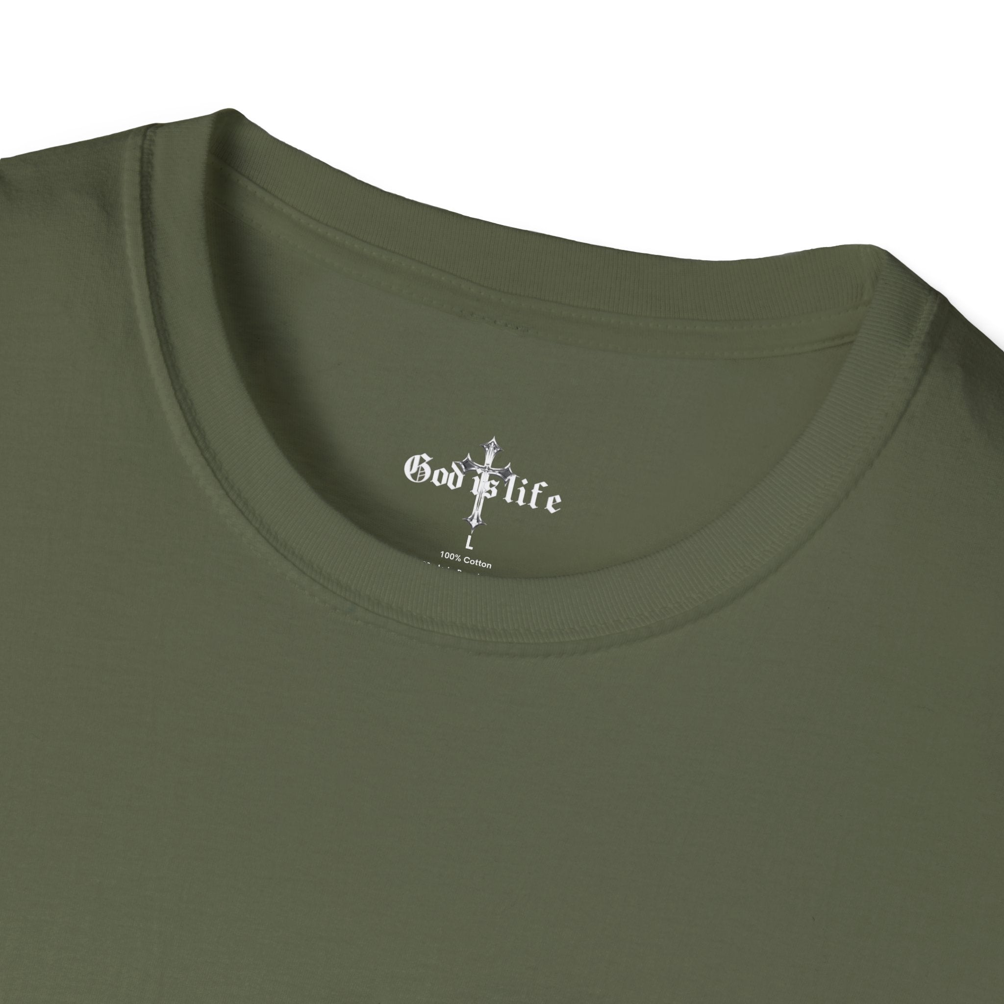 T-Shirt — Minimal Diamond Cross Graphic Tee