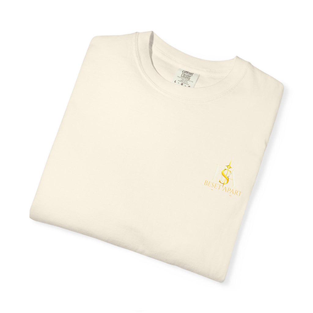 Transformation Cross T-Shirt — Christian Faith Scripture Tee (Romans 12:2)