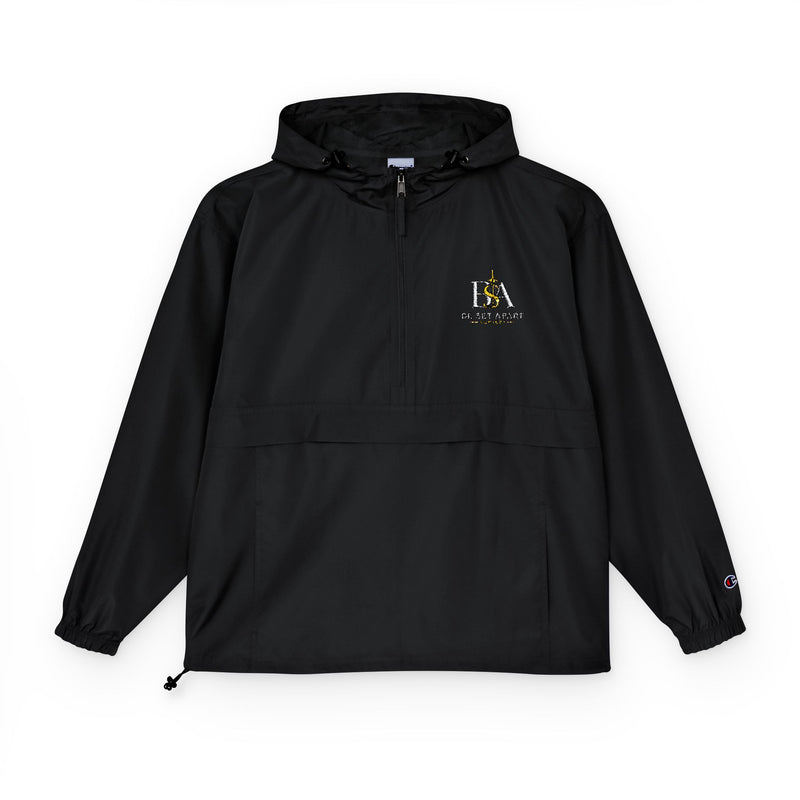 Yellow Anorak Jacket with Floral Patch
