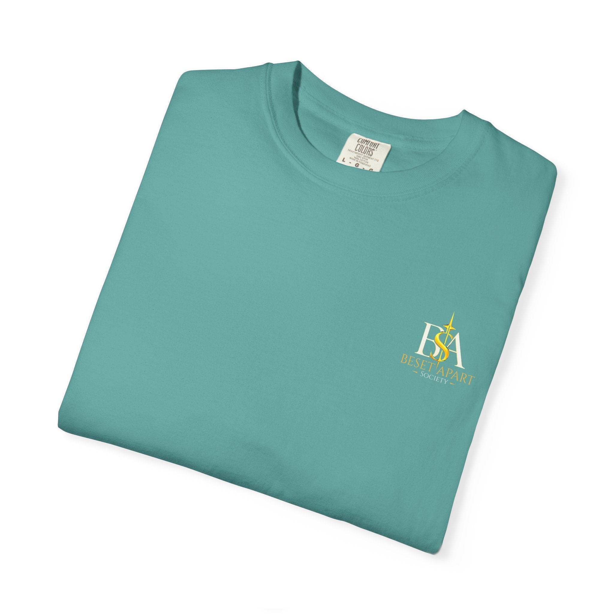 Transformation Cross T-Shirt — Christian Faith Scripture Tee (Romans 12:2)