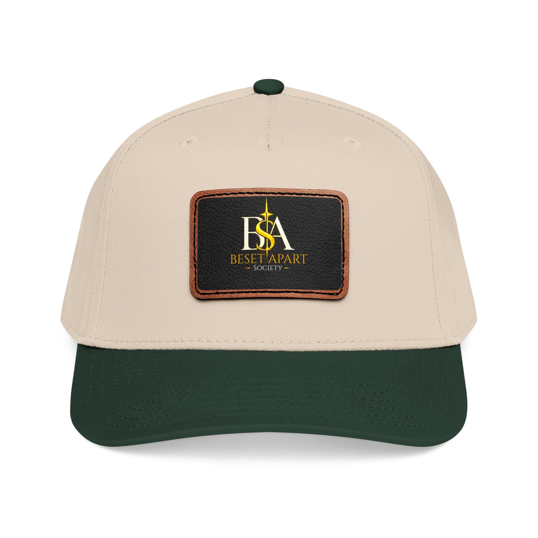 BSA leather Patch Cap
