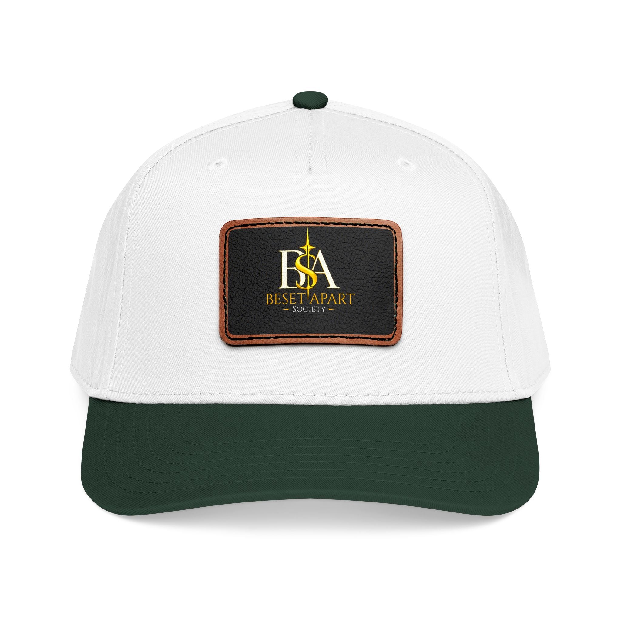BSA leather Patch Cap