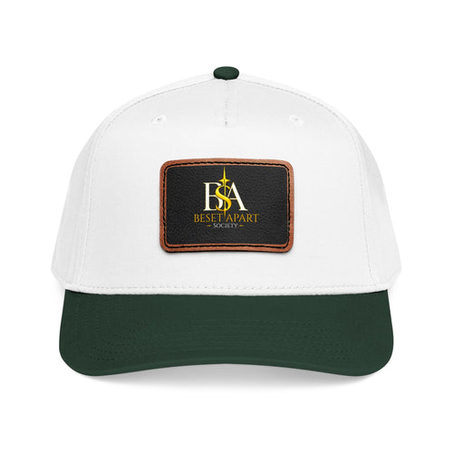 BSA leather Patch Cap