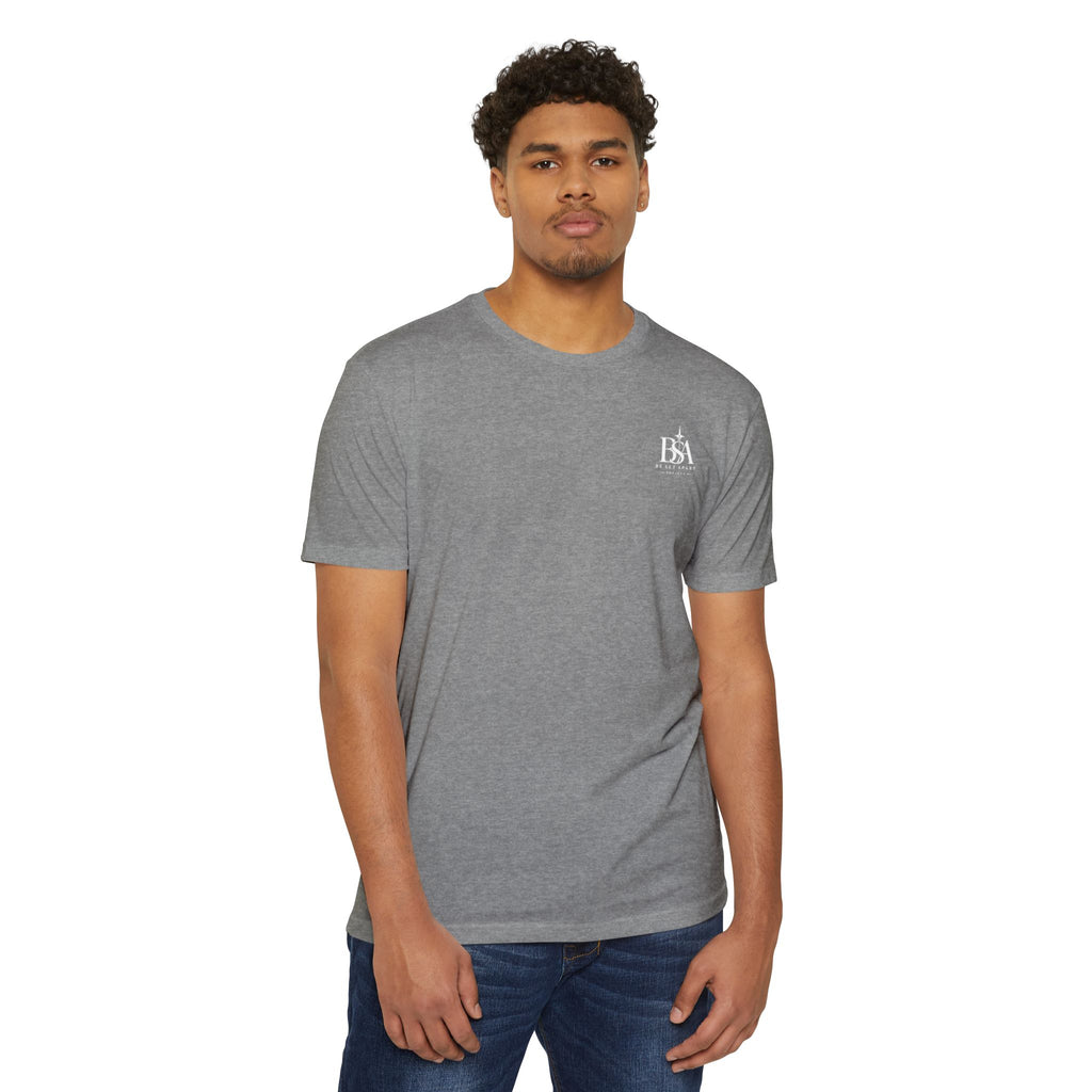 Faith Graphic T-Shirt — Retro Gothic Jesus Design