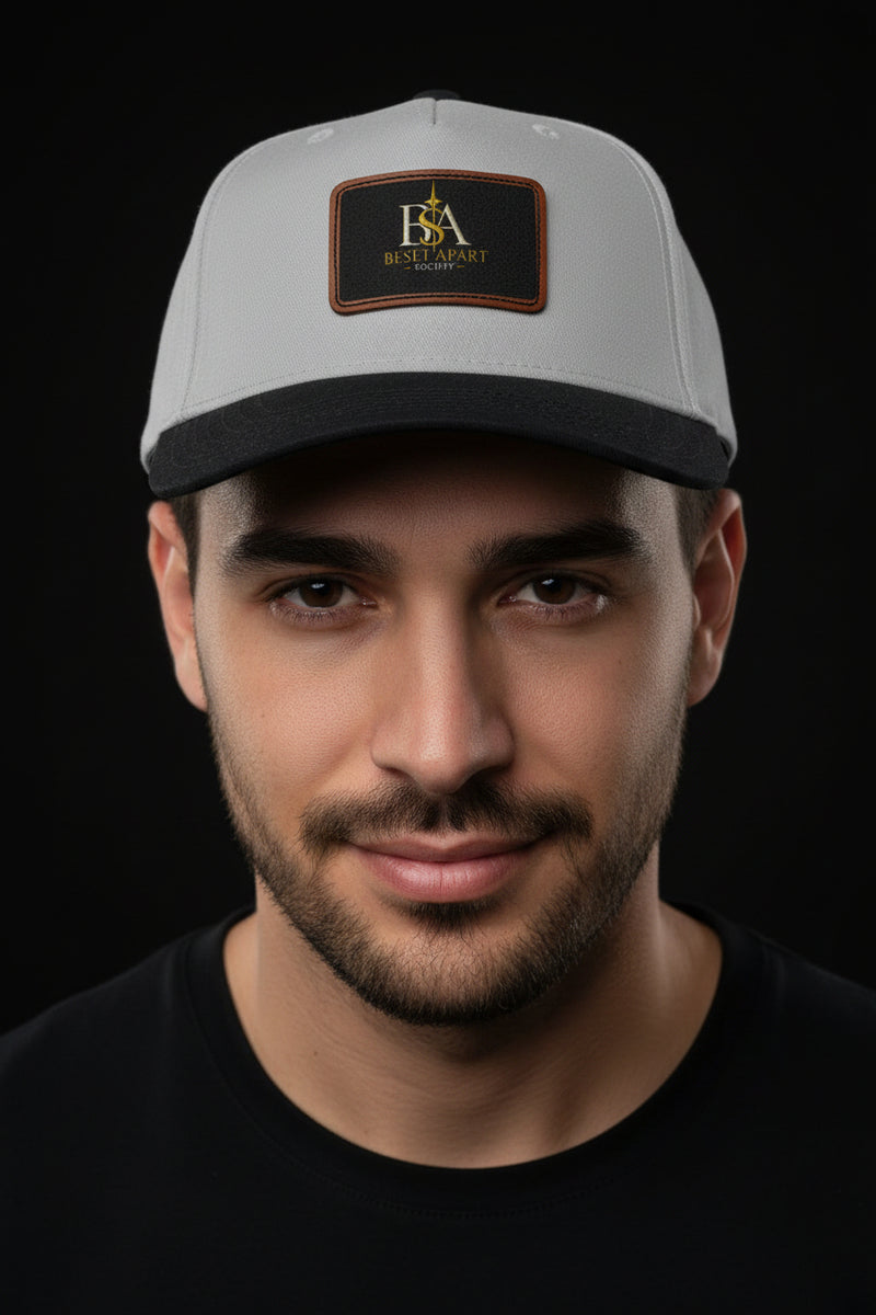 BSA leather Patch Cap